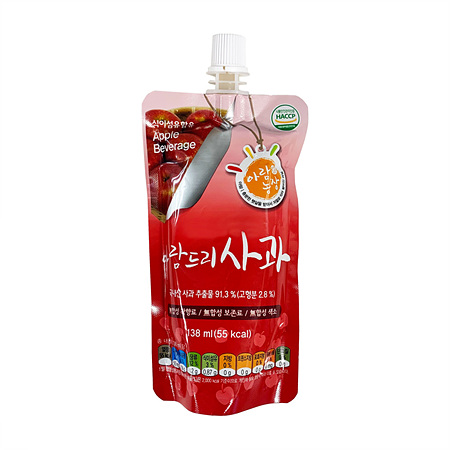아람농장 아람드리사과주스(138ml_GAP사과 138g/EA)