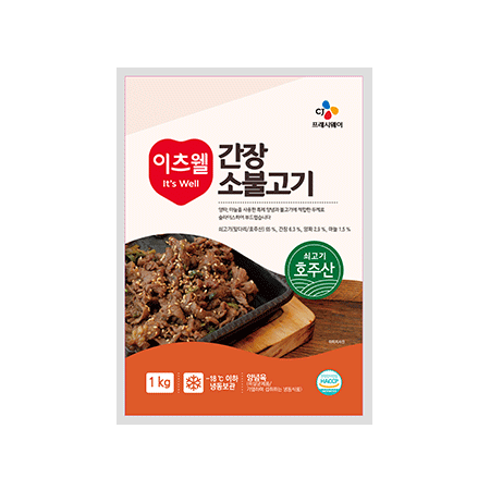 이츠웰 간장소불고기(1Kg/EA)