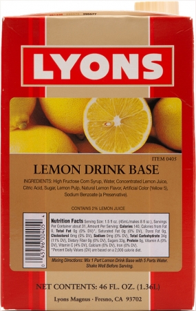 세미기업 레몬드링크원액(1.36Kg/EA)