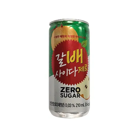 해태 갈배사이다(제로_210ml 210g/EA)