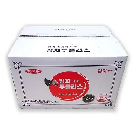 김치투플러스 포기김치(10Kg/BOX)