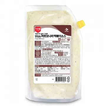 이츠웰 까르보나라떡볶이소스(2Kg/EA)
