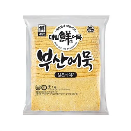 대림선 부산어묵얇은사각2(1Kg/EA)
