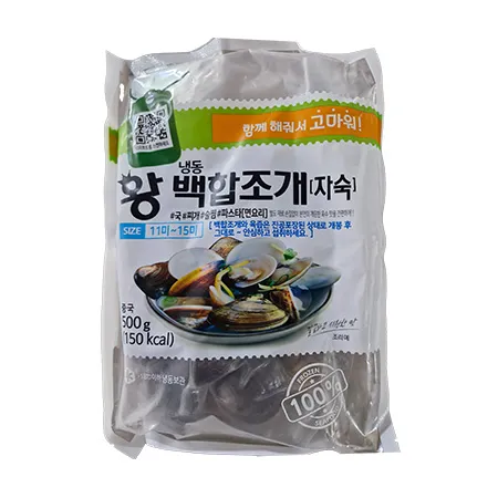 왕백합(자숙_11~15미 500g/EA)
