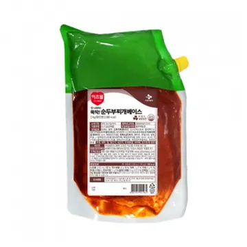 이츠웰 뚝딱!순두부찌개베이스(2Kg/EA)