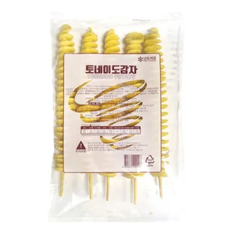 화영 토네이도감자(회오리감자_130g*5입 650g/EA)
