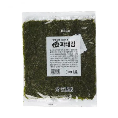 선일물산 전장김(구운것_파래김 15g/EA)/국내산 [원산지: 상세설명참조]