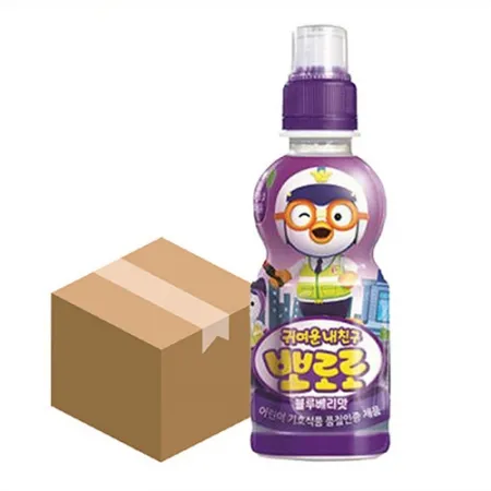 뽀로로 과즙음료(235ml_블루베리 235g/EA)x24 [원산지: 상세설명참조]