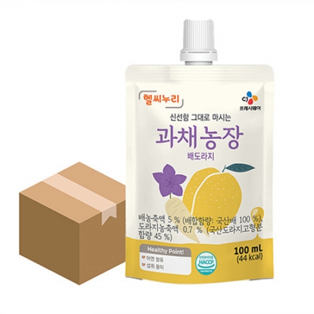 과채농장 배도라지주스(100g*40EA/BOX)