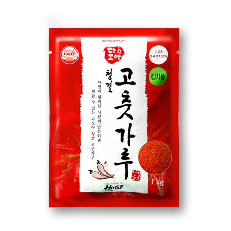 청결 고춧가루(굵은,특품,김치용 1Kg/PAC) 중국산 고추가루 이미지