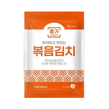 종가 볶음김치(배추,무 1Kg/EA)