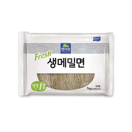 면사랑 생메밀면(밝은면_167g*6입 1Kg/EA)