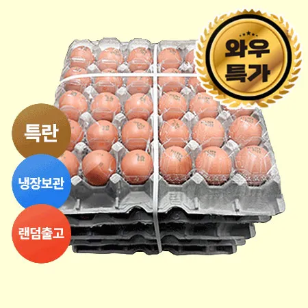 ★초특가★세척특란 30입 (5판묶음판매용) 계란 세척란 특란
