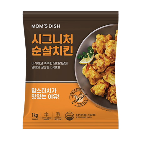 맘스터치 시그니처 순살치킨 가라아게(1Kg/EA) 사이드 메뉴 안주