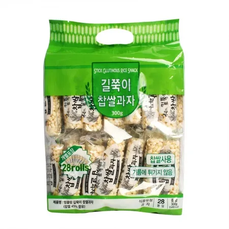 엉클팝 찹쌀과자(길쭉이_28개입 300g/EA) [원산지: 상세설명참조]