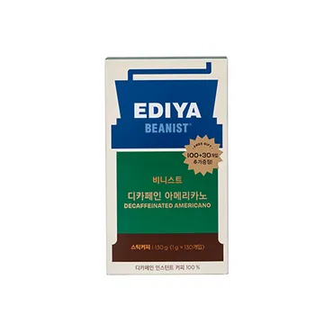 이디야 아메리카노(디카페인_1g*130T 130g/EA)