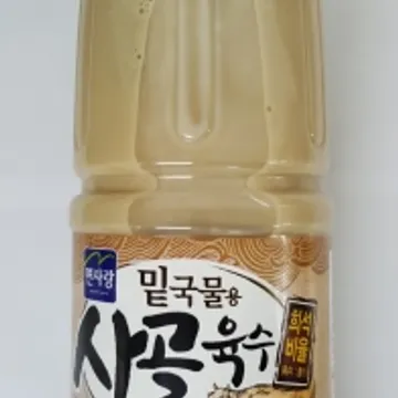 면사랑 사골육수(1.8L 1.8Kg/EA)