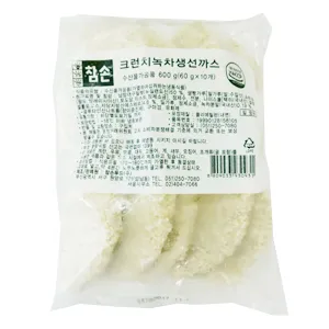 참손 크런치녹차생선까스(60g*10개입 600g/EA)