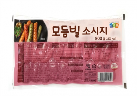 소디프 모둠빌 소시지(30입 900g/EA) 소세지