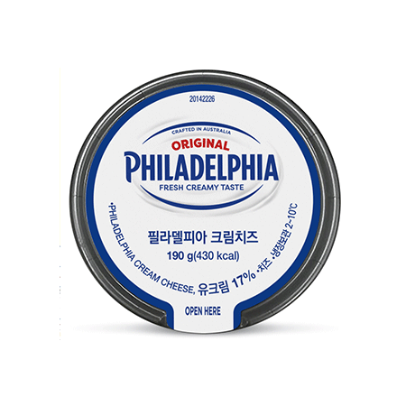 필라델피아 크림치즈(190g/EA)