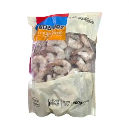 21/25 생칵테일새우 (PDTO_900g/EA) 두절 탈각 꼬리있음 냉동 이미지
