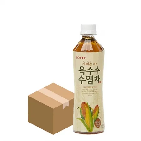 롯데칠성 옥수수수염차(NEW_500ml_PET 500g/EA)x24 [원산지: 상세설명참조]