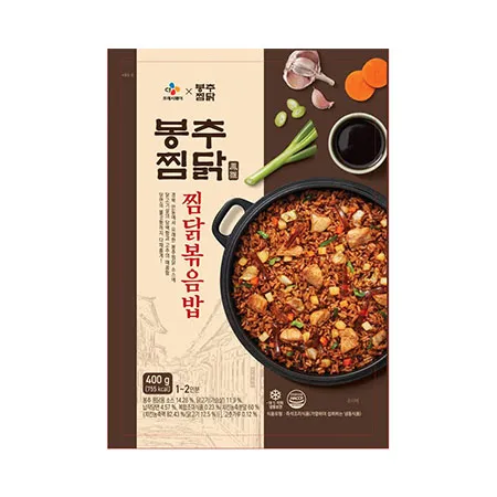CJ프레시웨이X봉추찜닭 봉추찜닭볶음밥(지퍼백 400g/EA)