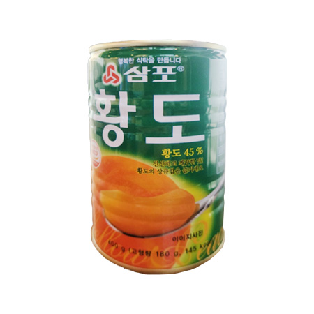 삼포 황도캔(8절 400g/EA)