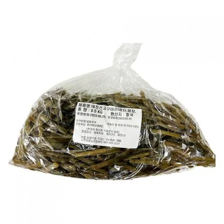 건고구마순(6cm절단_염장_데친것 KG)/중국산