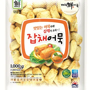 사조대림 기타어묵(잡채_15g*67개입 1Kg/EA) 어묵 오뎅 [원산지: 상세설명참조]