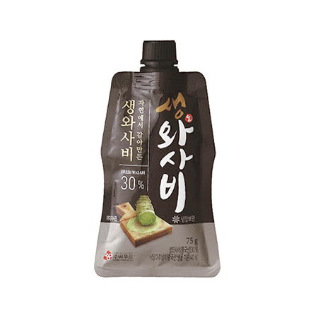 주비푸드 자연에서갈아만든생와사비(NEW_30% 75g/EA)