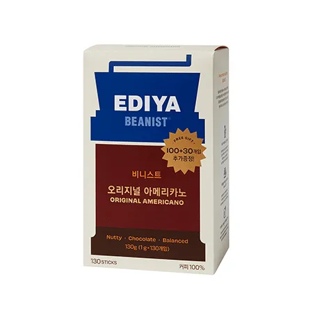 이디야 아메리카노(오리지널_1g*130T 130g/EA)