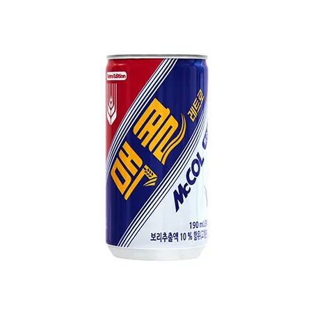 맥콜 탄산음료(190ml_캔 190g/EA)