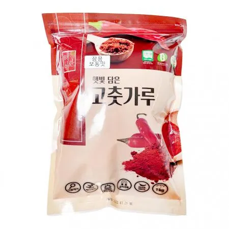 해아란 햇빛담은고춧가루(고운,중식/장용 1Kg/EA) 국내산 고추가루