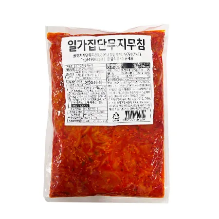 일미농수산 단무지무침(단무지88% 1Kg/EA) 업소용 반찬