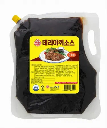 오뚜기 데리야끼소스C(2Kg/EA) [원산지: 상세설명참조]