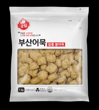 	 굿딜_엄선 부산알뜰볼어묵(NEW_8±2g*125±10개 1Kg/EA)