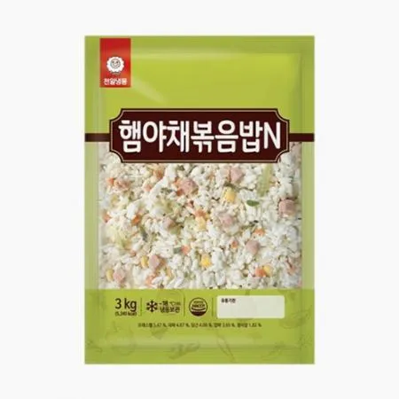 천일식품 햄야채볶음밥(3Kg/EA) 볶음밥 천일