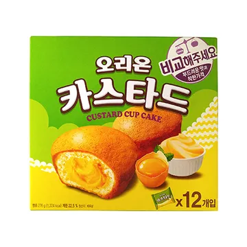 오리온 카스타드(12개입 276g/EA)