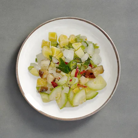 된장찌개용 혼합채소(냉동 2.5kg/EA) 19~22인분 야채믹스 이미지