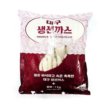 ★초특가★ 아쿠아링크 대구생선까스(60g*20입 1.2Kg/EA)