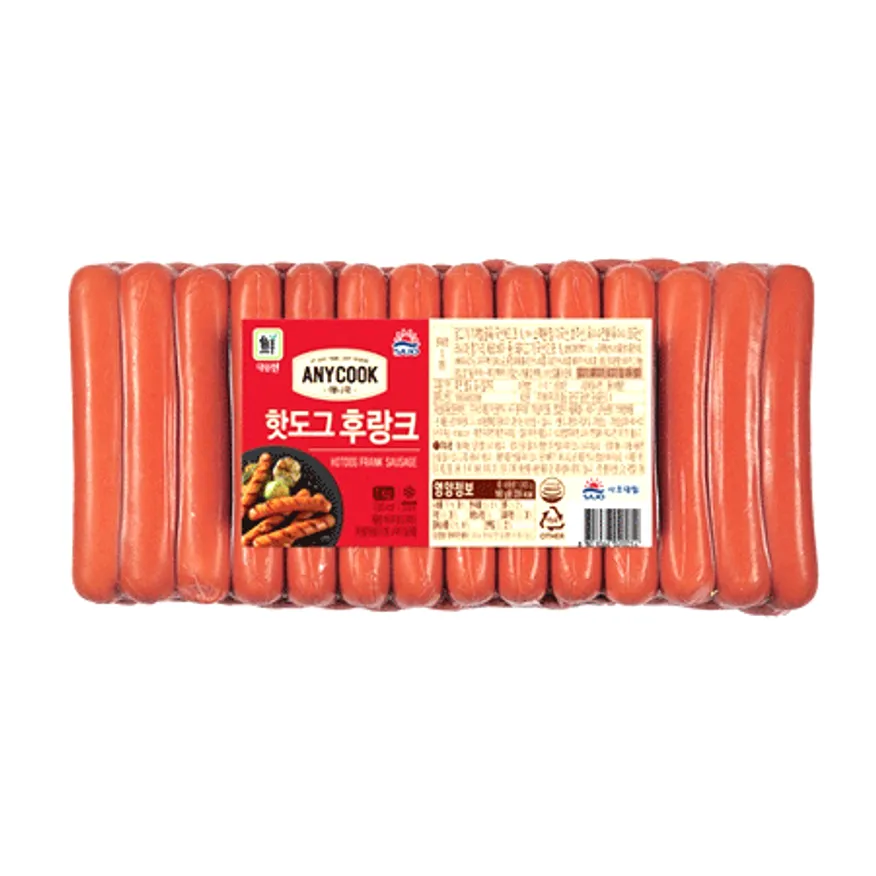 애니쿡 핫도그후랑크(켄터키 1Kg/EA) 이미지