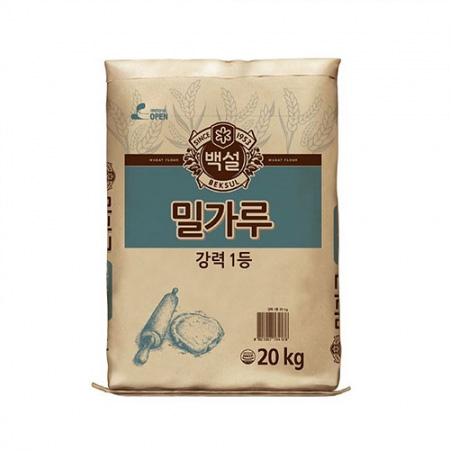 백설 밀가루(강력_1등 20Kg/EA)