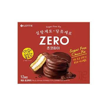 롯데웰푸드 제로초코파이(12봉입 336g/EA)
