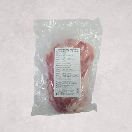 돈목전지(3mm슬라이스, 미국산, 냉동 1kg/EA)