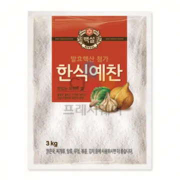 백설 한식예찬(3Kg/EA)*4개입 박스단위 주문