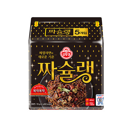 오뚜기 짜슐랭(멀티팩_145g*5입 725g/EA)