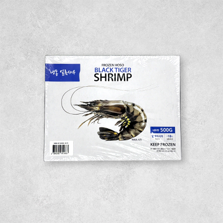 새우(블랙타이거_15미 500g/EA)/말레이지아산