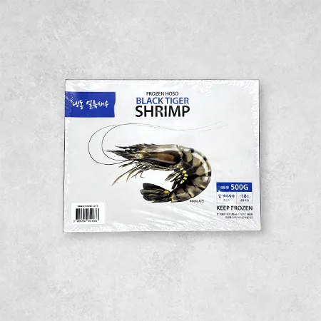 새우(블랙타이거_15미 500g/EA)/말레이지아산