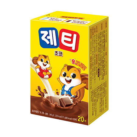 동서식품 제티(초콜렛맛_20T 340g/EA)